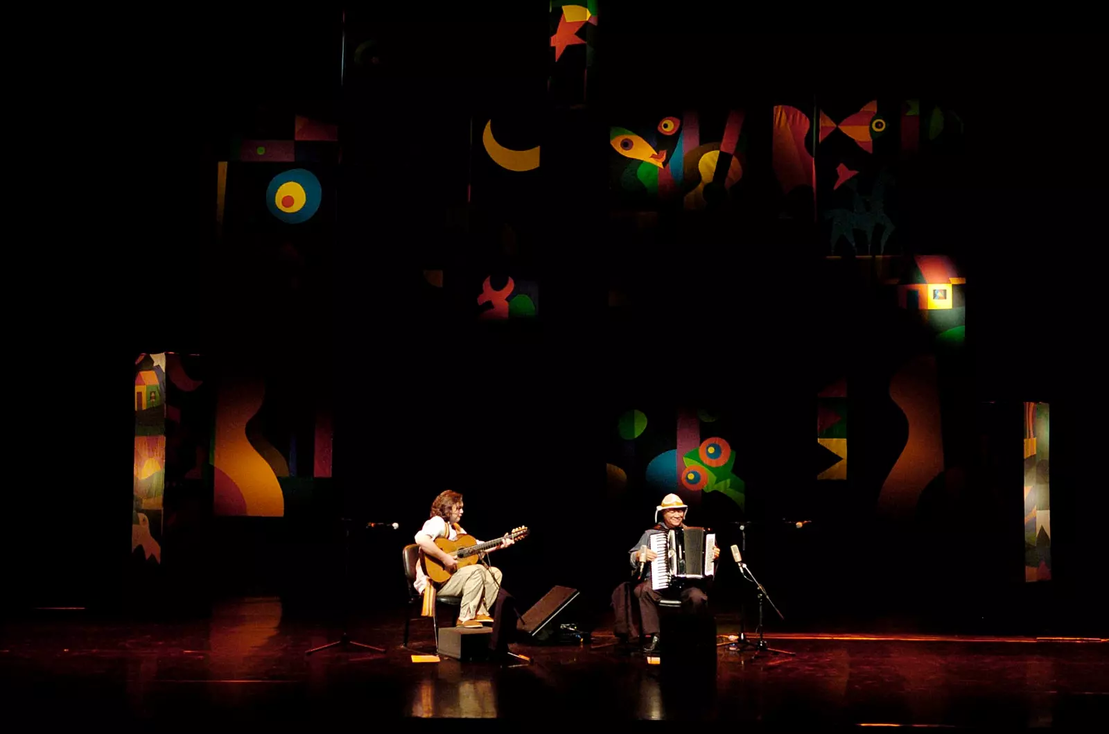 Cenário Yamandu + Dominguinhos Auditório Ibirapuera - São Paulo Cenário Yamandu + Dominguinhos Auditório Ibirapuera - São Paulo
